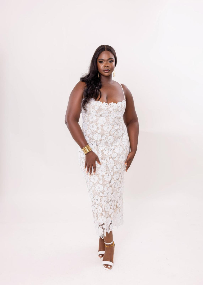 Nicole Bloom Lace Dress